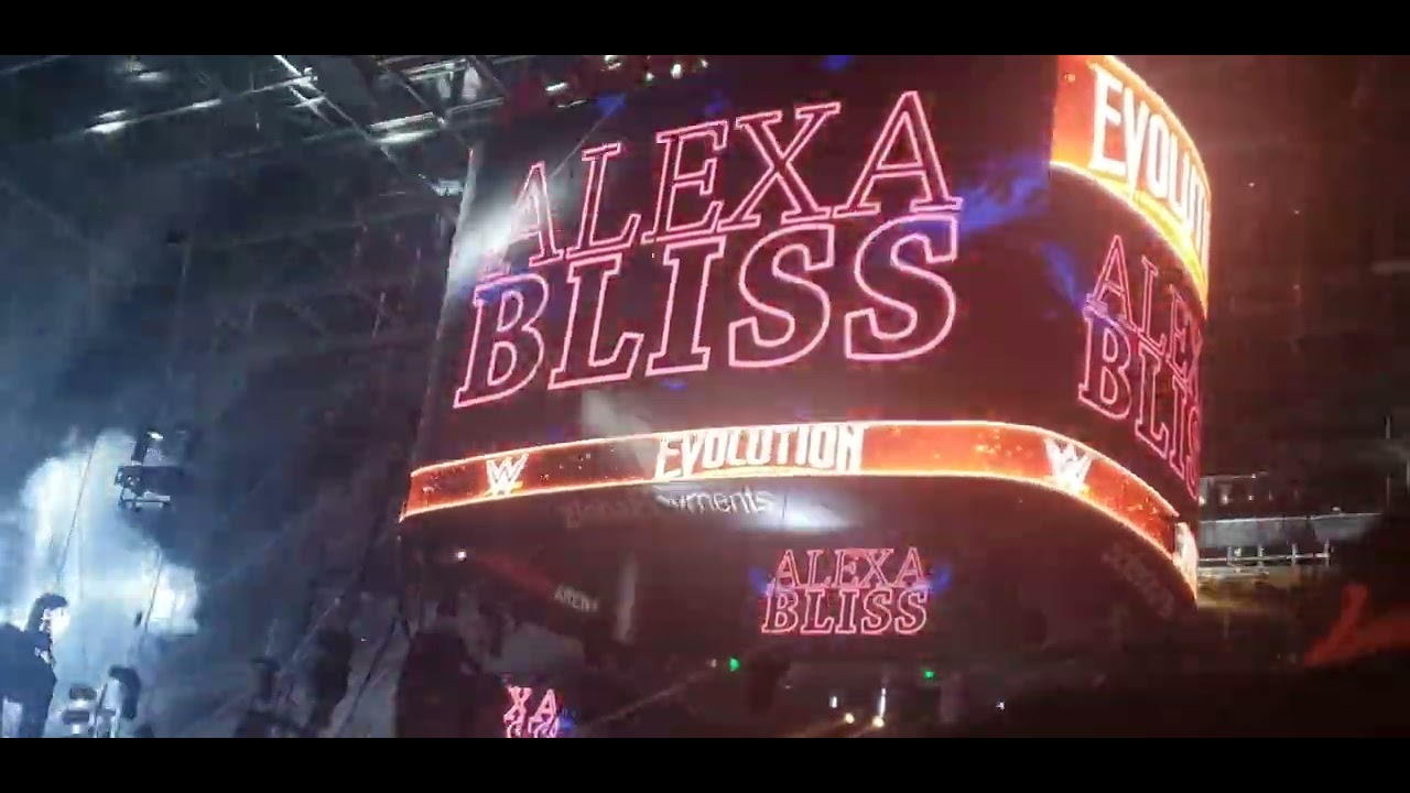 WWE Evolution 7/13/2025 - Charlotte Flair & Alexa Bliss entrance