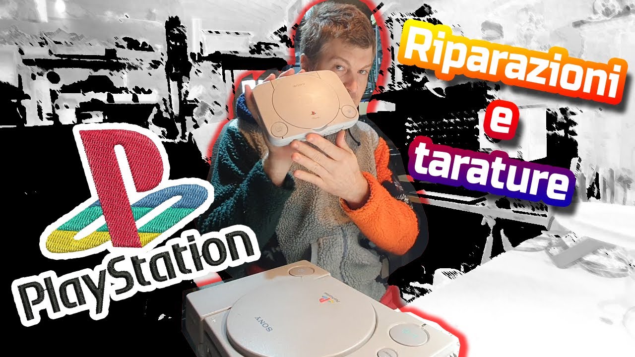 Riparazione PS1 PS ONE - Taratura e FOCUS della lente Sony Playstation 1 Scph 5000/7000/9000