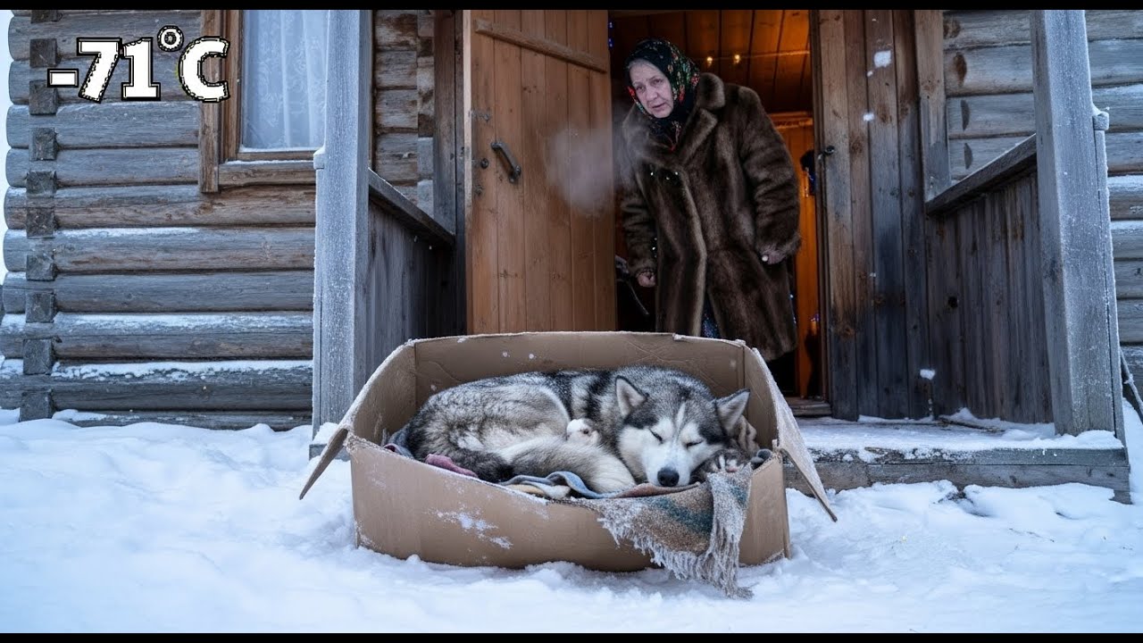 90-Year-Old Widow Saves Freezing Dog at -71°C | Survival in Siberia