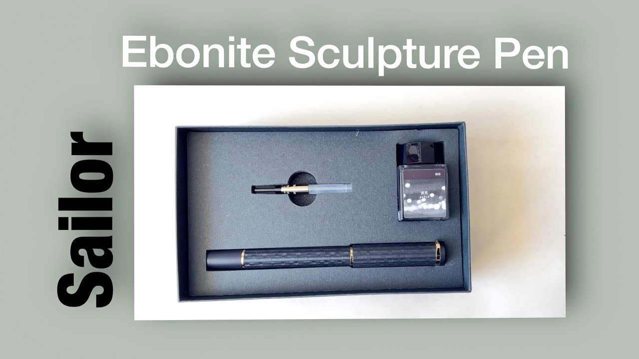 Sailor - Ebonite Sculpture Pen