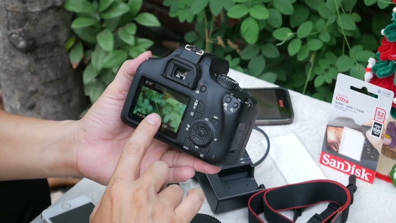 Hướng dẫn sử dụng Canon 3000D, chụp ảnh, quay phim, chỉnh m&agrave;u, kết nối wifi (M&Aacute;Y ẢNH KTS-0921226332)