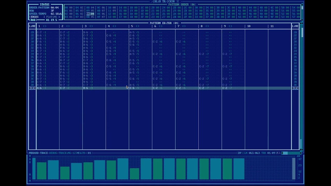 ergos.rad AdLib Tracker 2 module