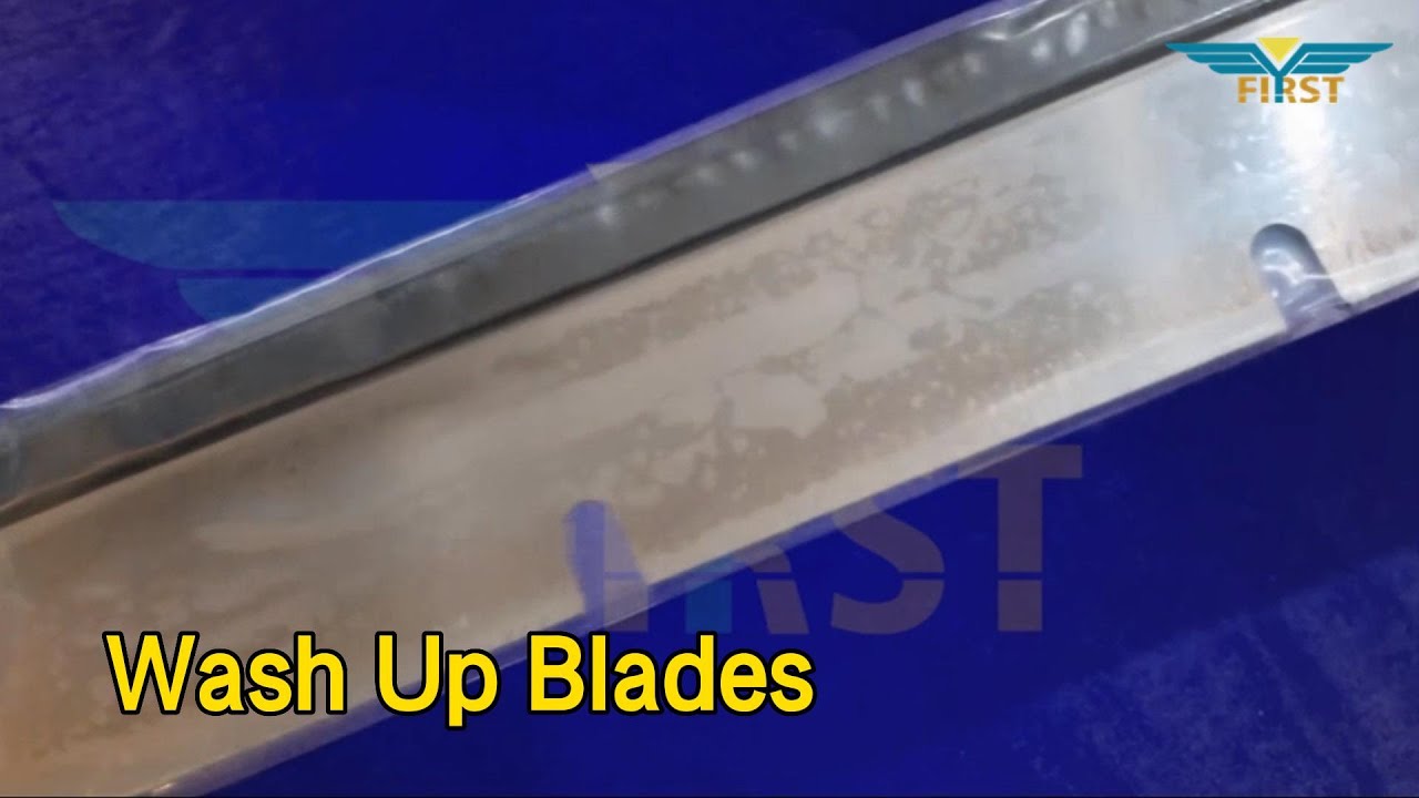 11 U Holes Wash Up Blades 2mm Thickness Rubber / Iron For Heidelberg