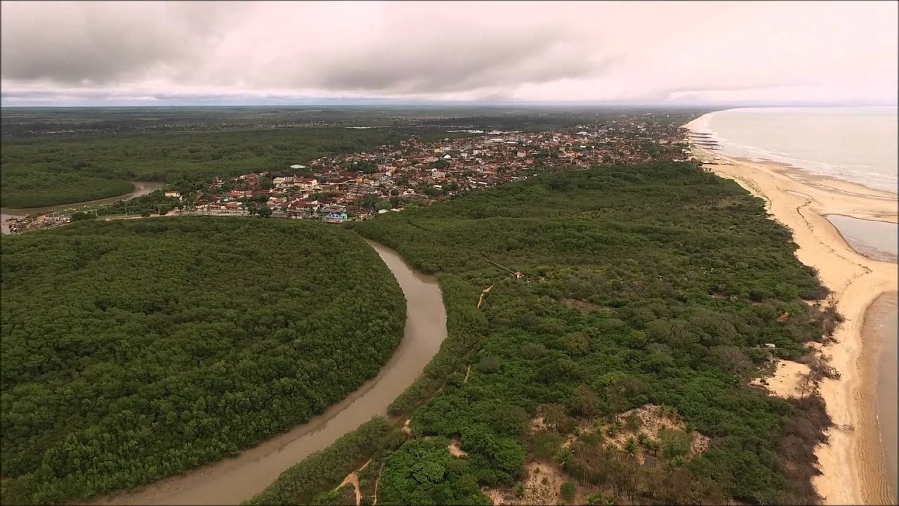 Imagem a&eacute;rea de Mucur&iacute; - BA