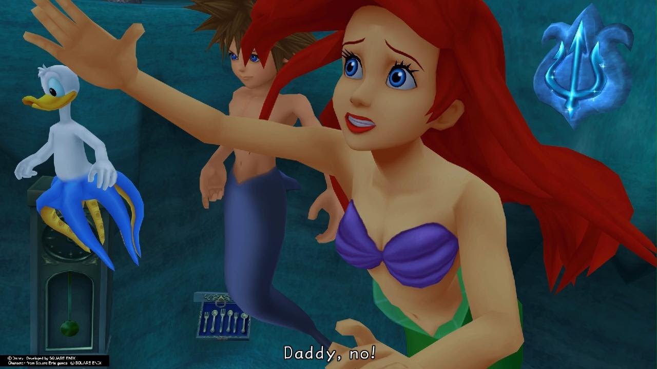 KINGDOM HEARTS - HD [1.5]+2.5 ReMIX - [ATLANTICA] #4