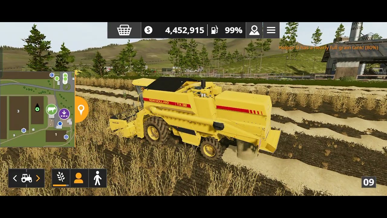 Farming simulator 20 game play