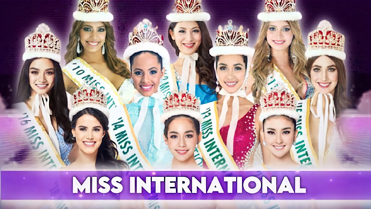 MISS INTERNATIONAL (1960 - 2021) | THE WINNERS