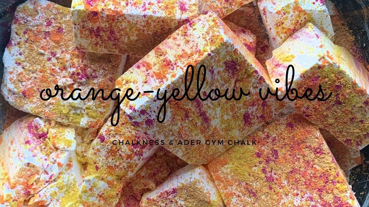 💛🧡orange-yellow vibes 🧡💛|| Chalkness & Ader || Relaxing Sounds ASMR