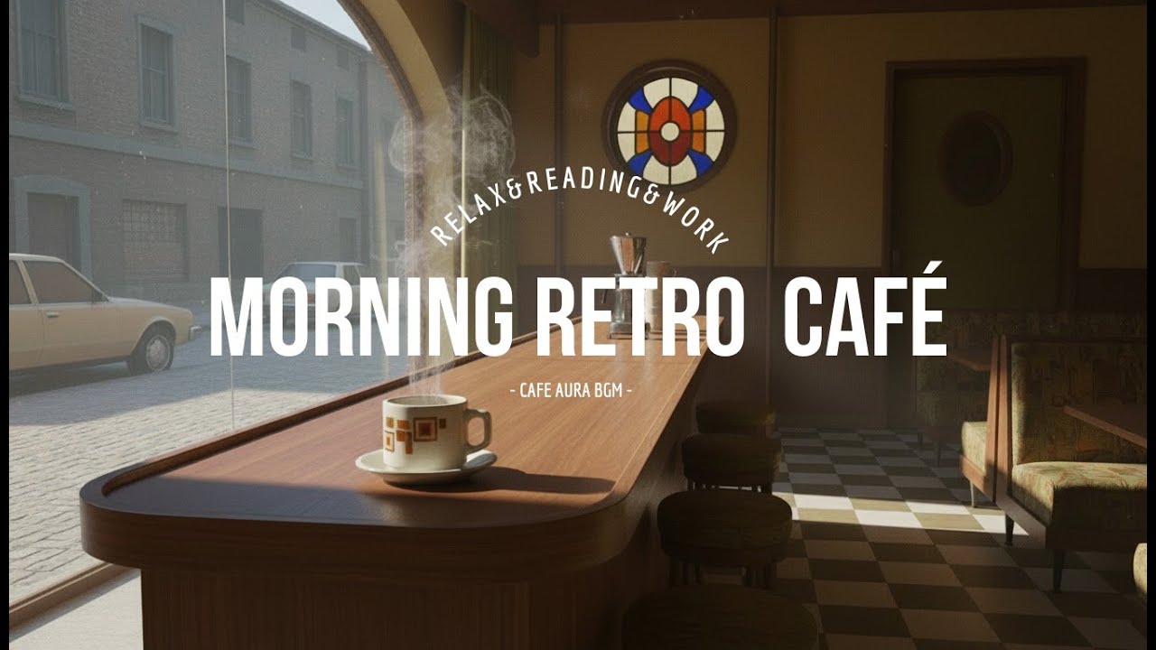 朝のレトロ喫茶で流れる静かなジャズBGM｜Quiet Jazz Playing in a Retro Morning Café