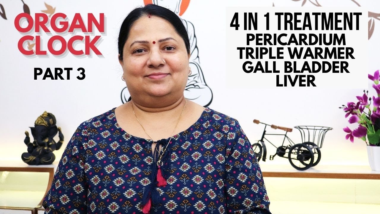 4 in 1 || Gall Bladder, Triple Warmer, Liver & Pericardium || Organ Clock Part 3