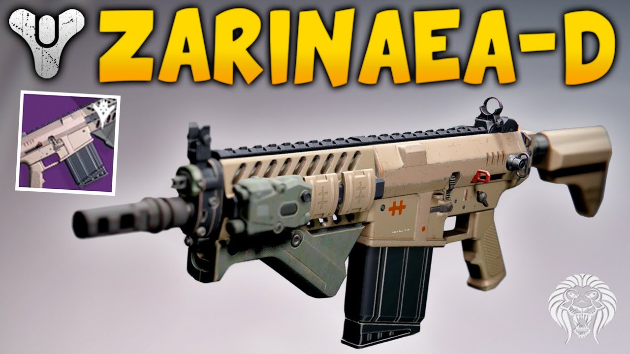 Destiny: THIS WEAPON MELTS! God Roll Zarinaea-D Auto Rifle Review (Crucible Live Gameplay)
