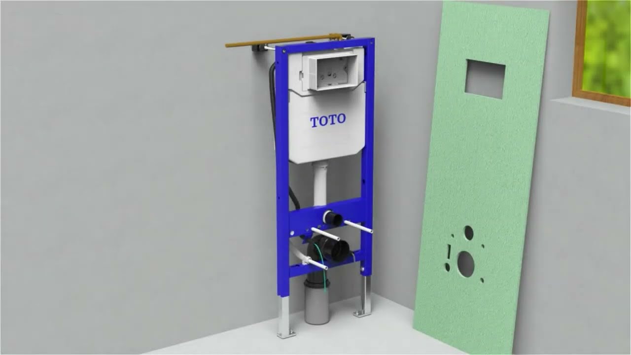 TOTO WC Element & FlexCover installieren | Montagevideo