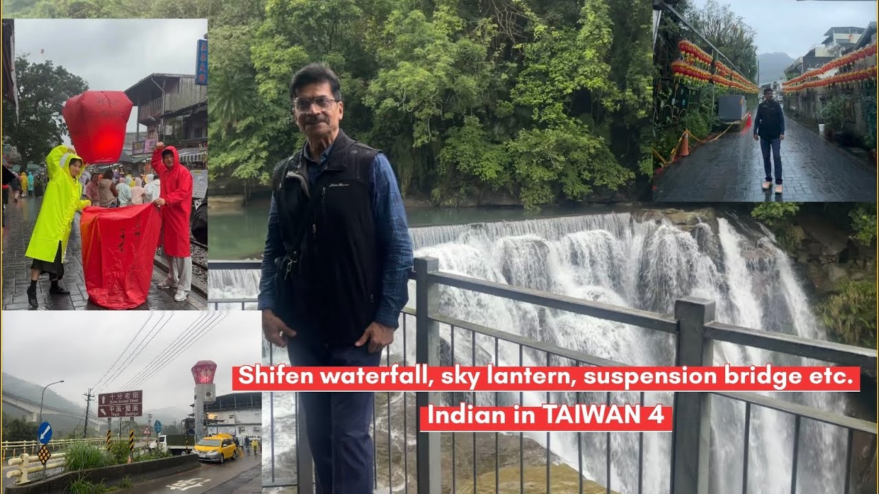  Walking Around Taiwan’s Shifen Waterfall, Shifen old road etc. | Daylong trip from Taipei |
