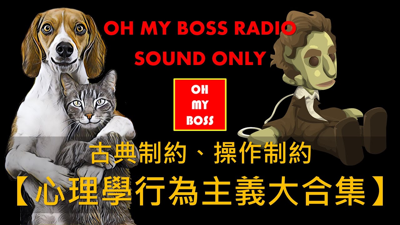 心理學行為主義大合集 古典制約 操作制約 巴夫洛夫 史金納 桑代克