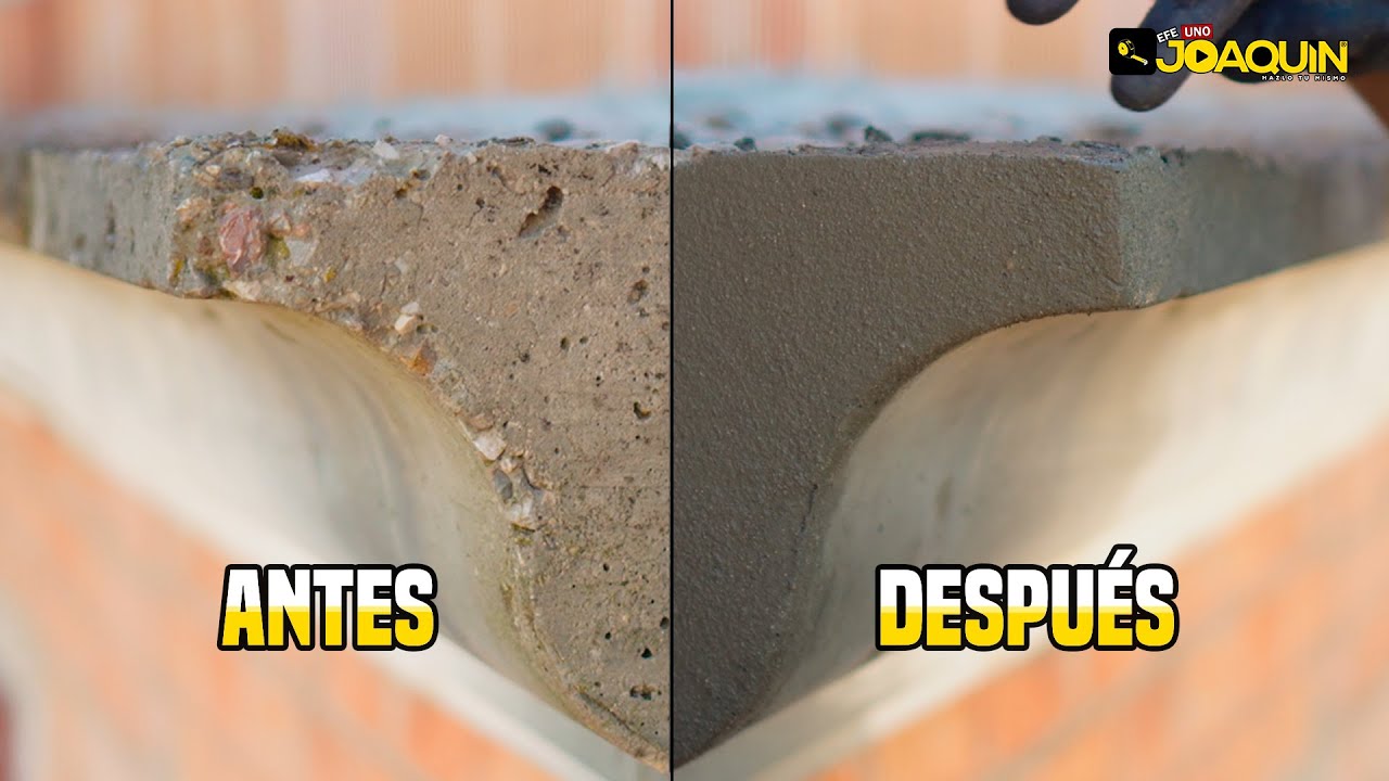 REPARACIÓN EN HORMIGÓN (Cornisas, asientos de ventanas, forjados, etc)