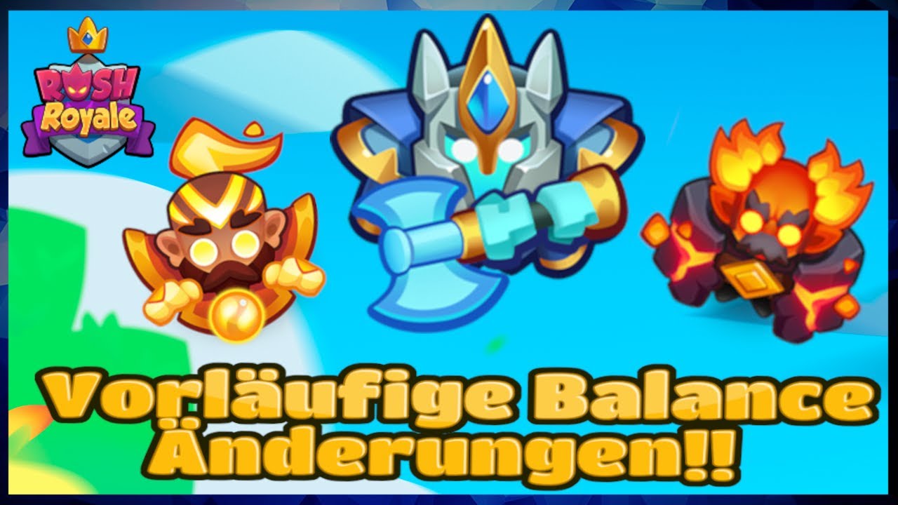 Rush Royale | Vorläufige Balance Änderungen | Mönch PvP