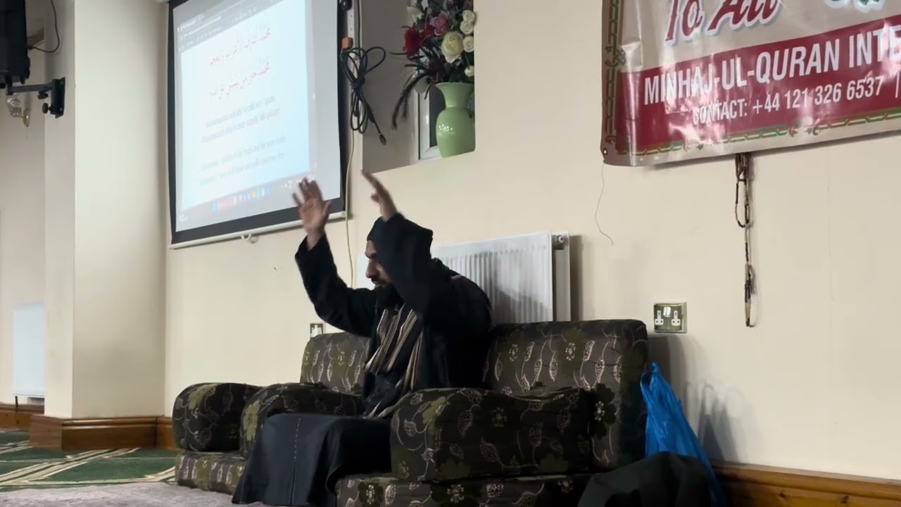 Love & Adab of Rasool Allah (S.A.W) - Shaykh Bilal’s Mawlid Speech at MQI Birmingham 1/9/25.