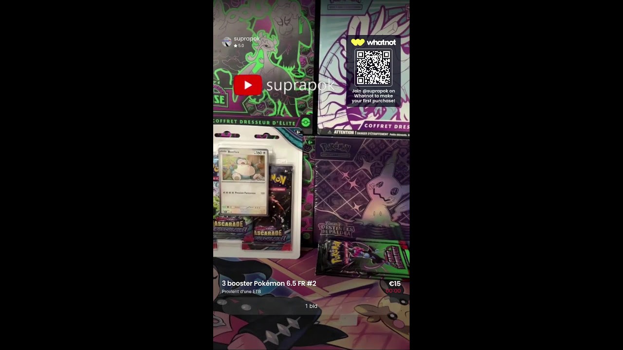 le 12-13h avec suprapok EV4.5/6.5/6