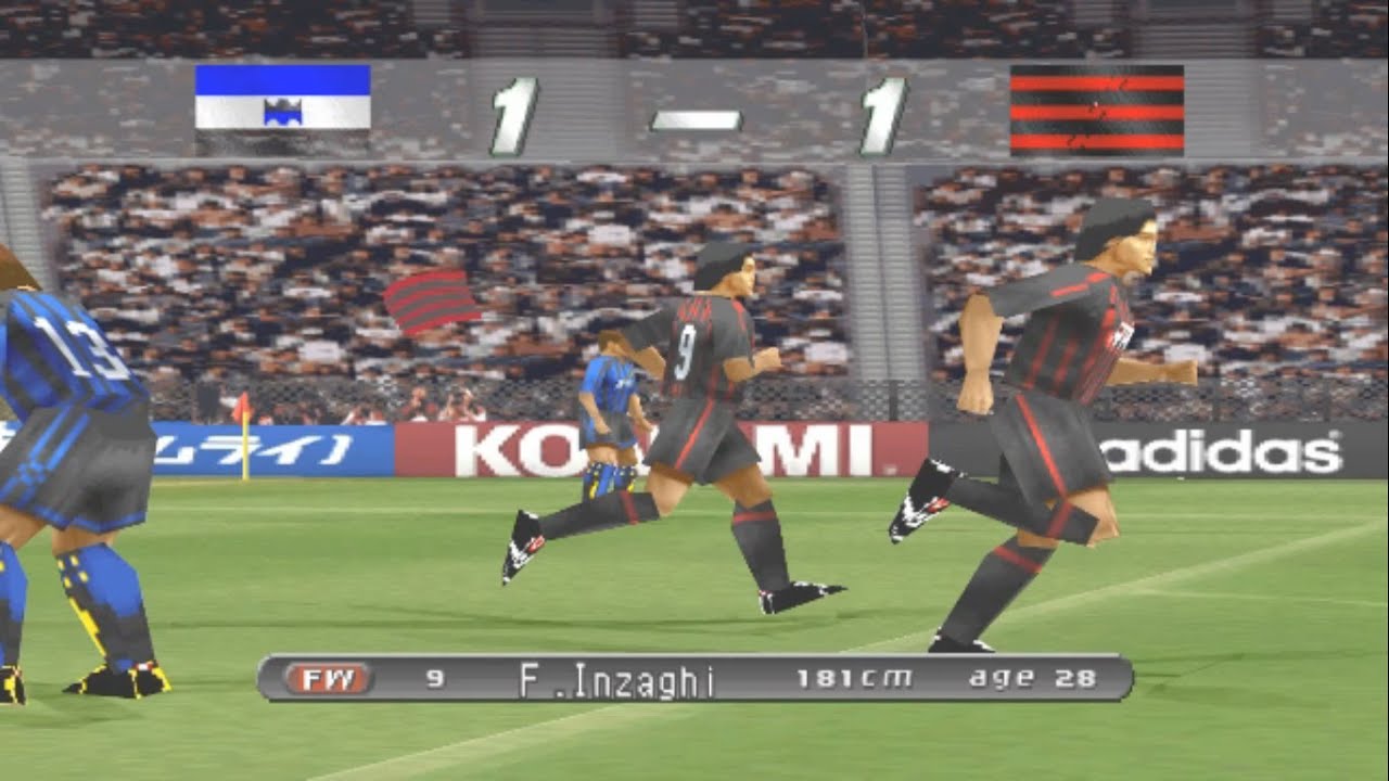 Winning Eleven 2002 - Milan vs Inter
