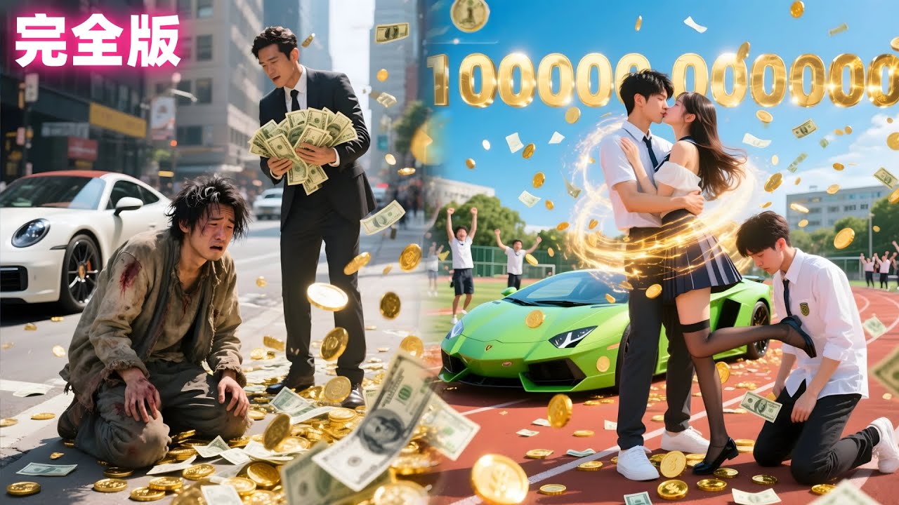 千億の資産を奪われホームレスになり辱められた後、学園に転生し、財産を取り戻し、美女の校花と結婚した