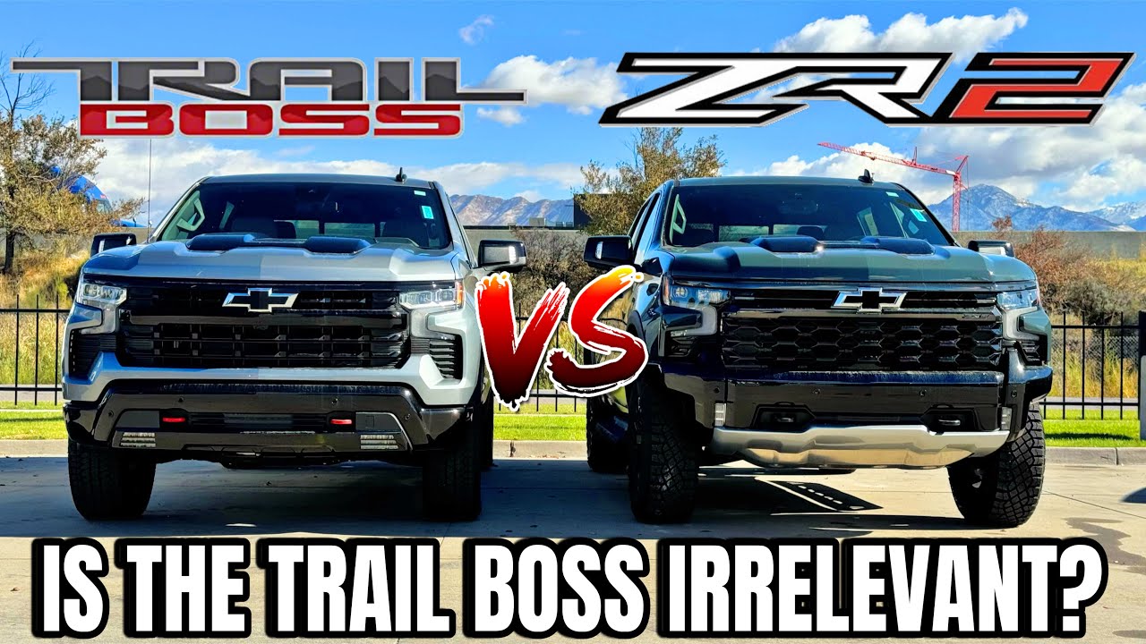 2025 Chevy Silverado Trail Boss VS ZR2: Is The Trail Boss On The Chopping Block After This?
