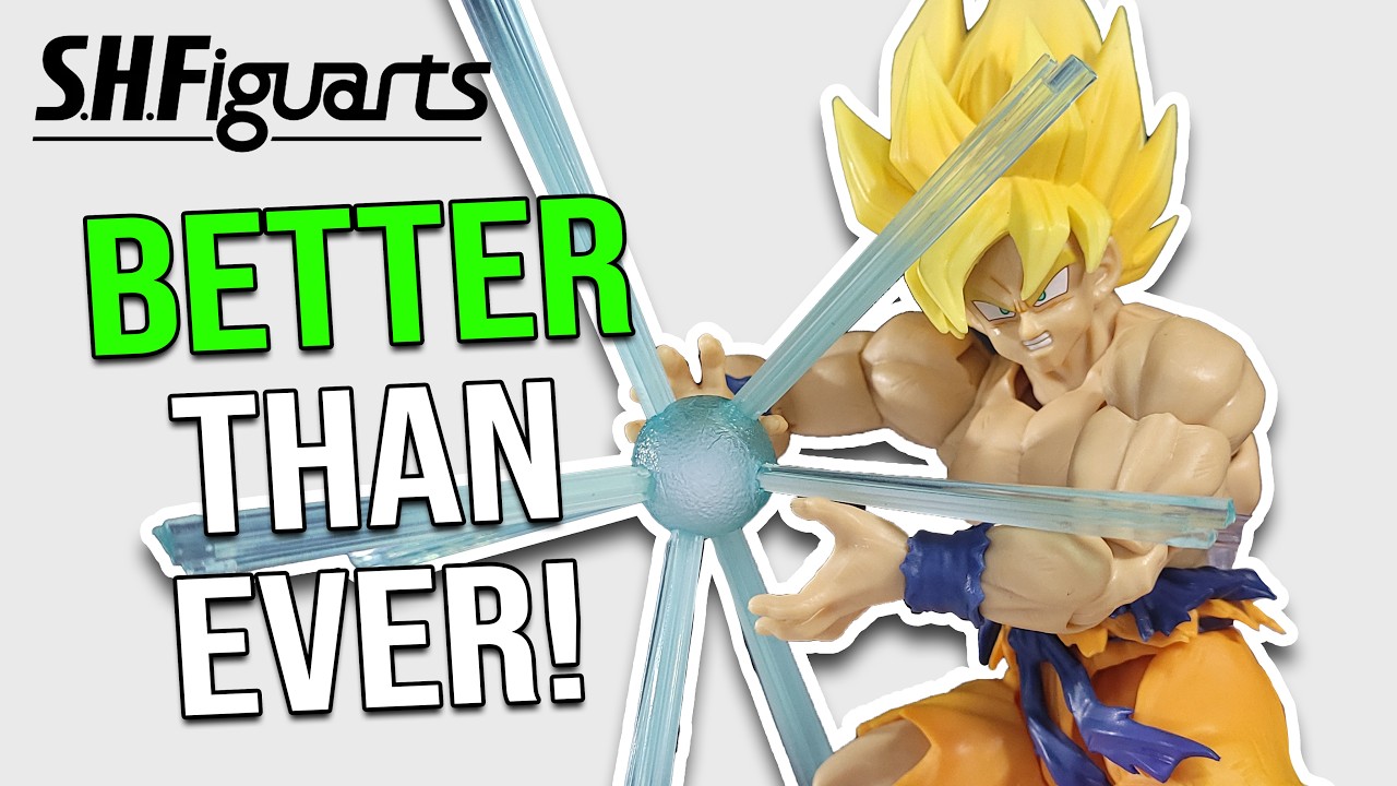 Обзор фигурки S.H.Figuarts LEGENDARY SUPER SAIYAN GOKU (переиздание 2026 года)!