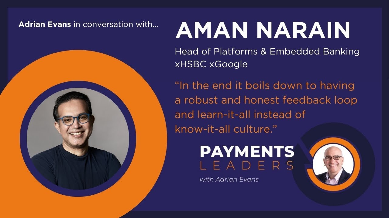 Aman Narain - Head of Platforms & Embedded Banking