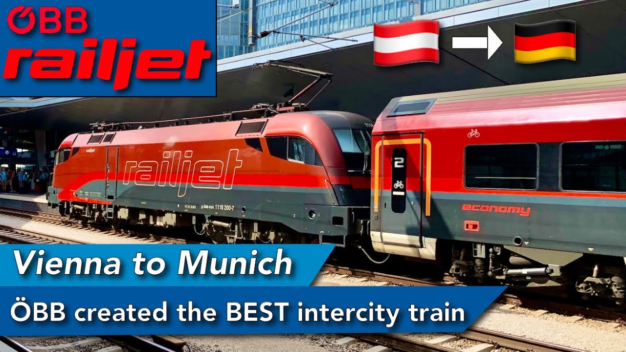 Обзор ÖBB Railjet: Они создали лучший междугородный сервис в мире!