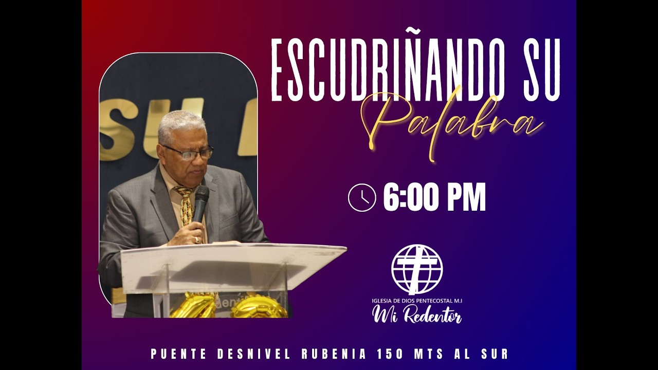 EN VIVO: ESCUDRIÑANDO SU PALABRA...04 MARZO 2026