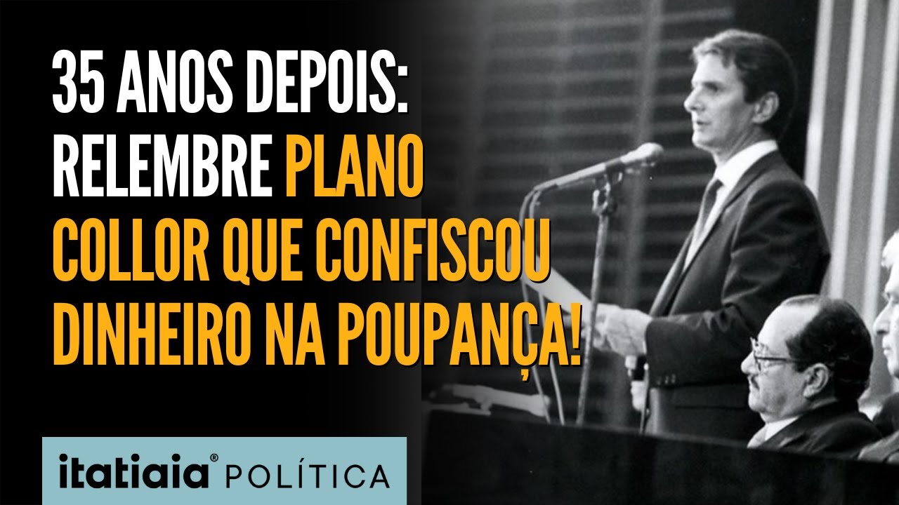CONFISCO DA POUPANÇA: REPORTAGEM ESPECIAL RELEMBRA 35 ANOS DEPOIS DO PLANO COLLOR!