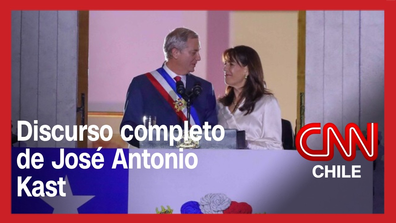 Primer discurso de José Antonio Kast en La Moneda