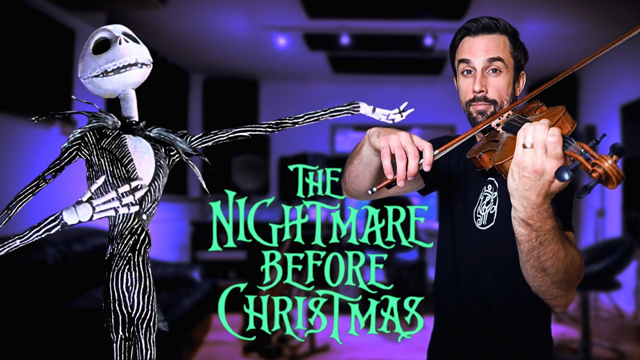 This Is Halloween - The Nightmare Before Christmas -  Violin Tutorial