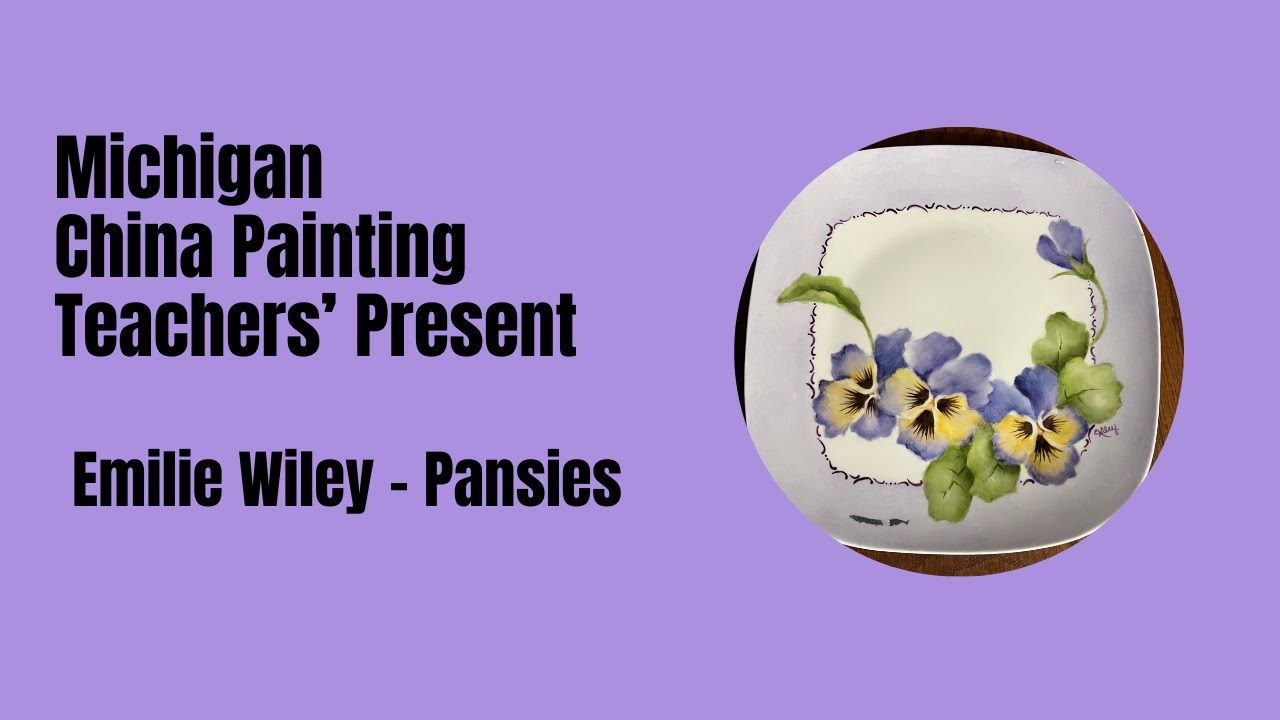 Pansies with Emilie Wiley