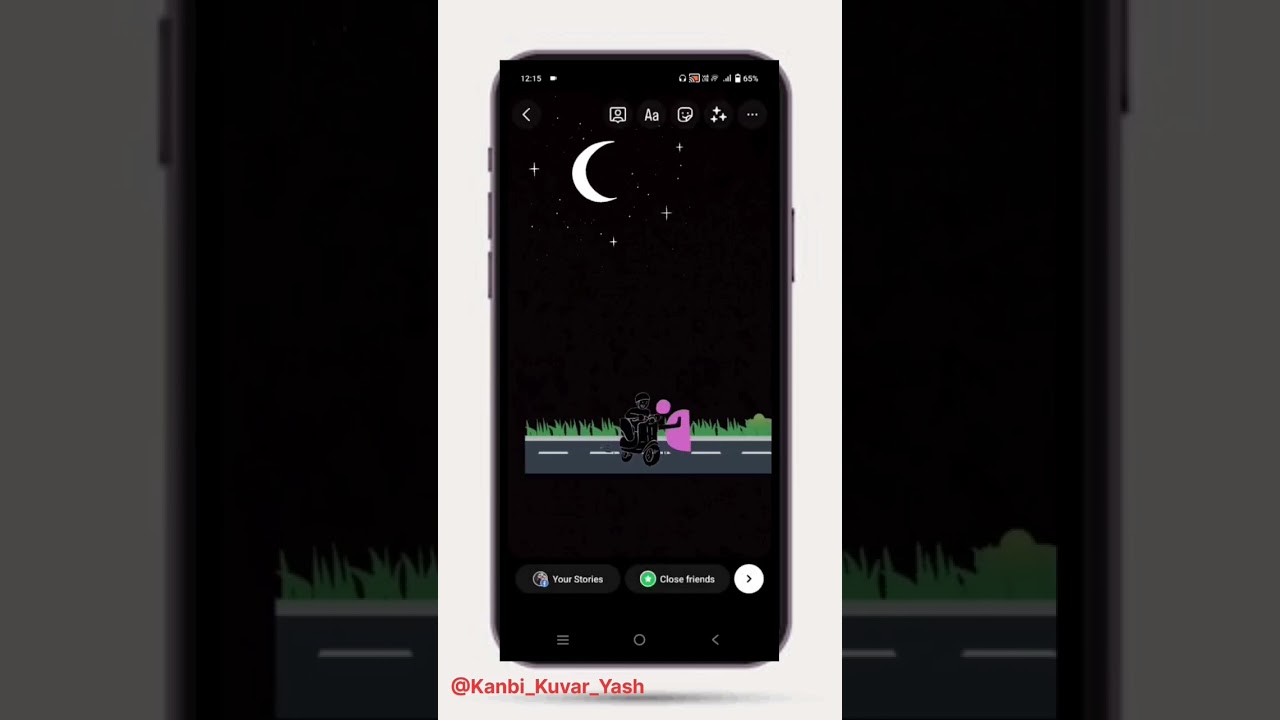 creative insta story ideas 💡 #instagram #creative #animation #cartoon #story #ideas