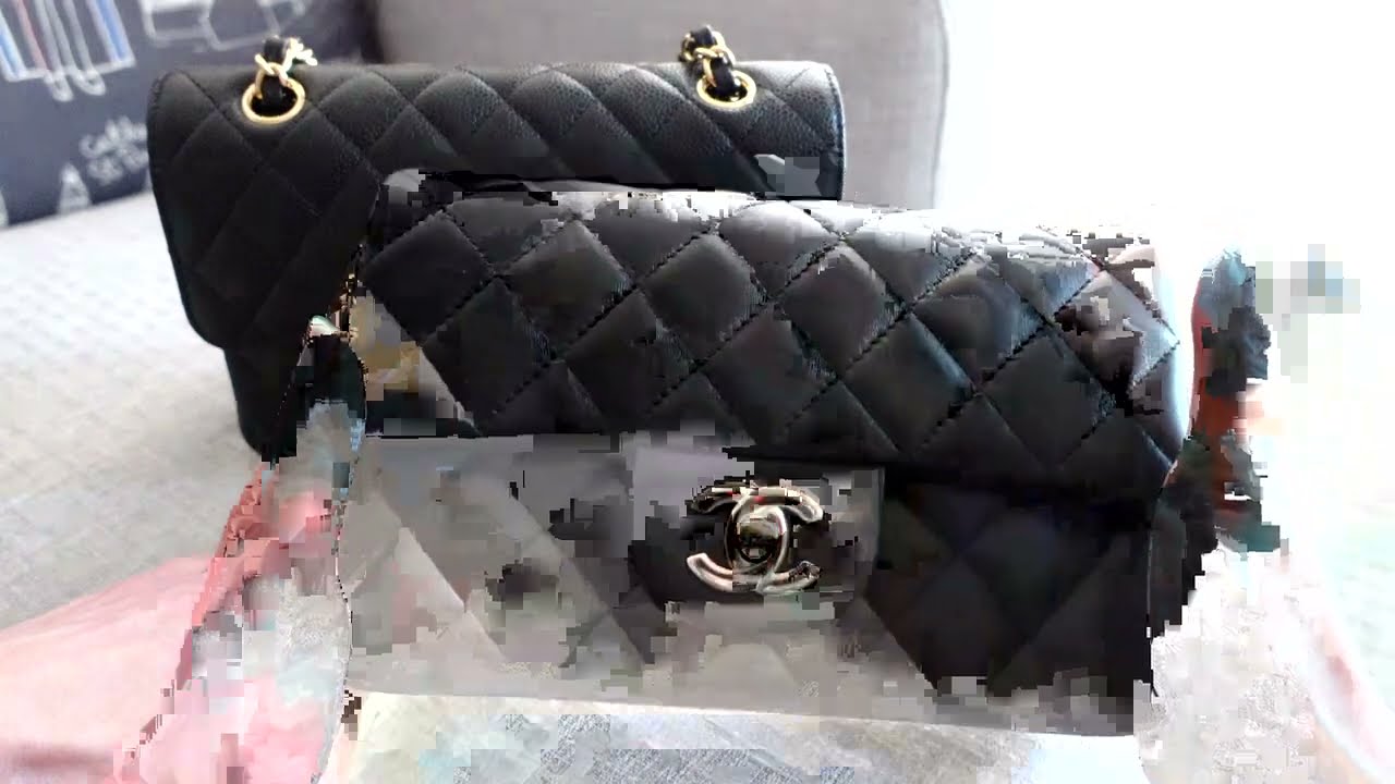 Chanel mini coco 20 與 CF 23 比較與實背