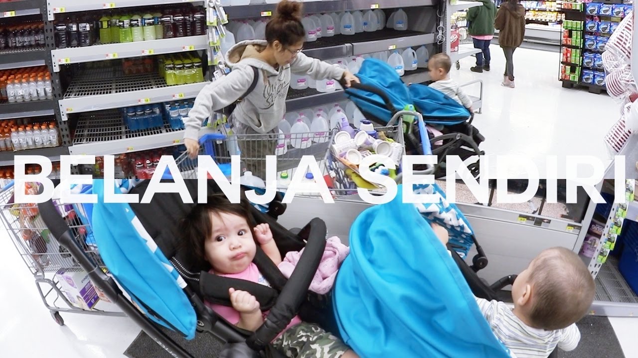 BELANJA DENGAN DUA ANAK | SHOPPING HAUL | TIDAK ADA YANG MENOLONG | VLOG
