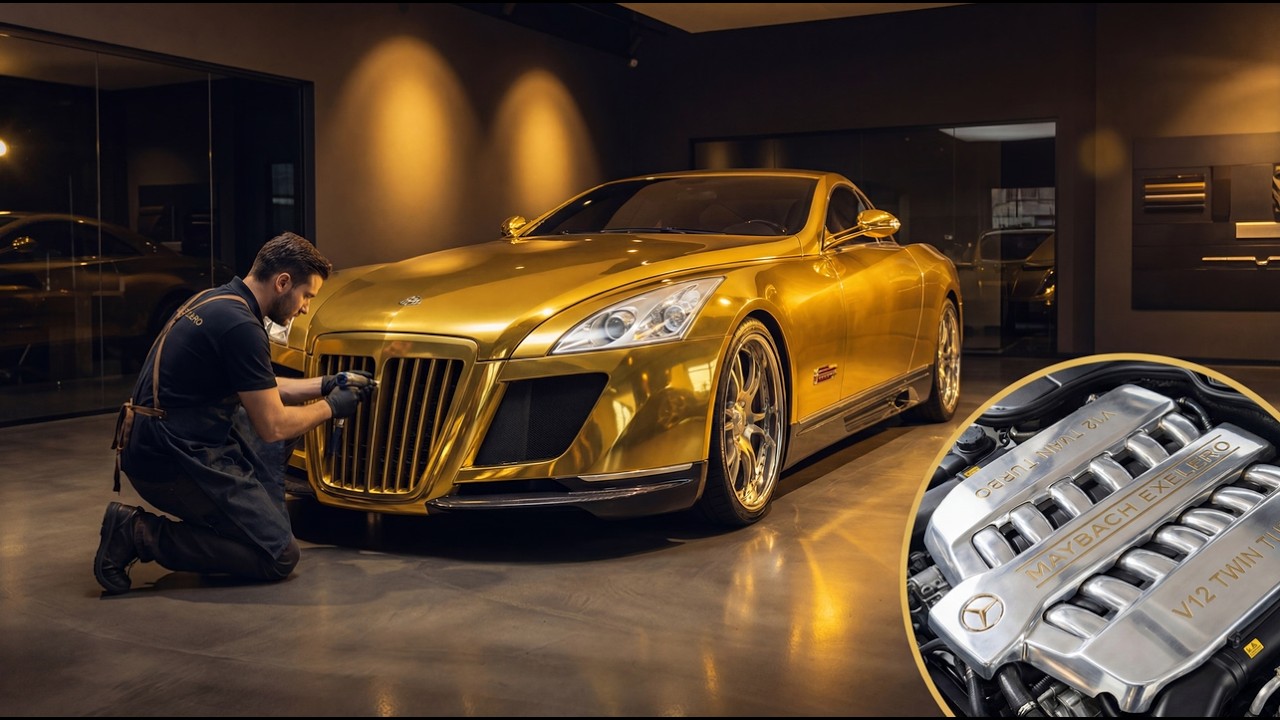Inside The Maybach Exelero Factory | Carbon Fiber Production