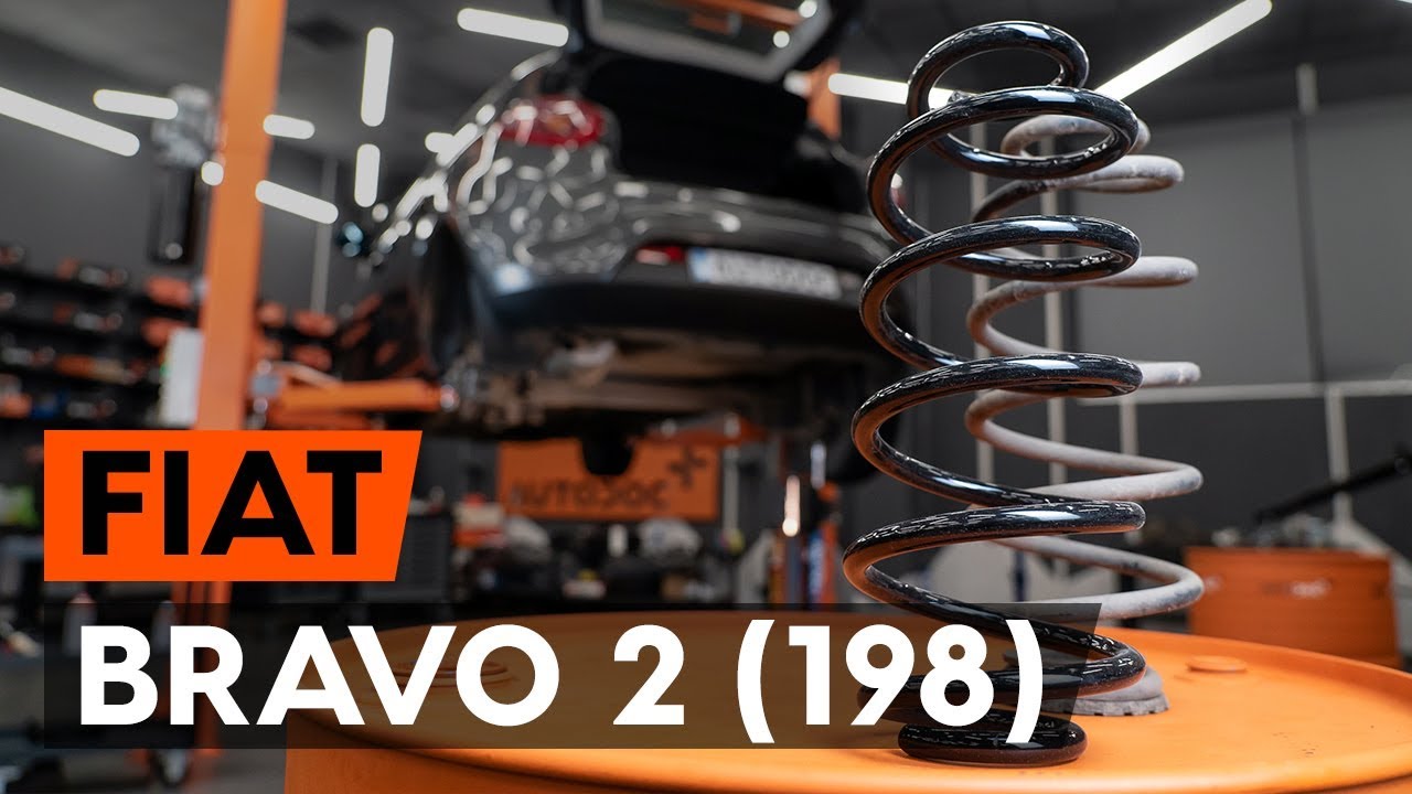 Cómo cambiar los muelles de suspensión traseros en FIAT BRAVO 2 (198) [VÍDEO TUTORIAL DE AUTODOC]