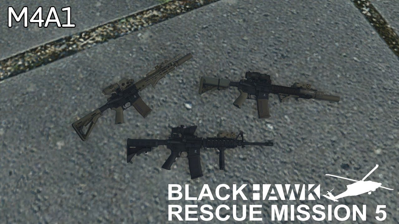 Руководство для любителей по M4A1 из Blackhawk Rescue Mission 5