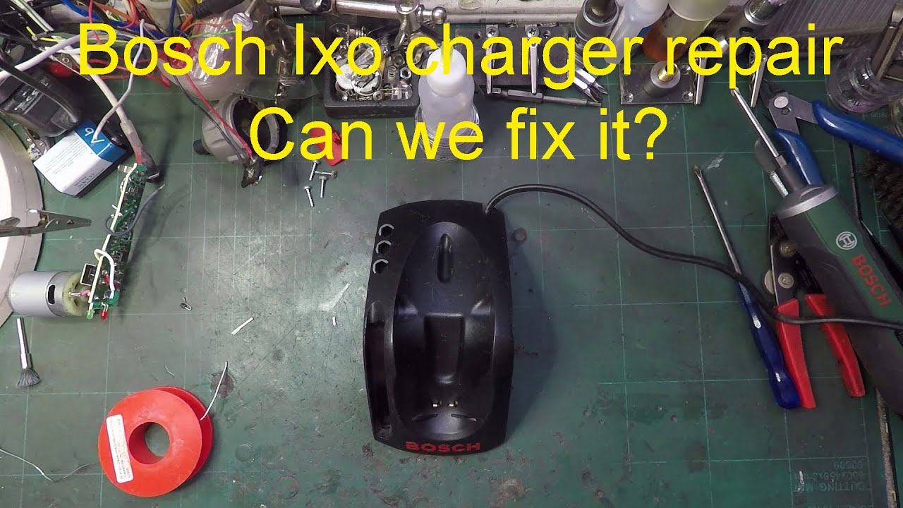 Repair Bosch Ixo charger