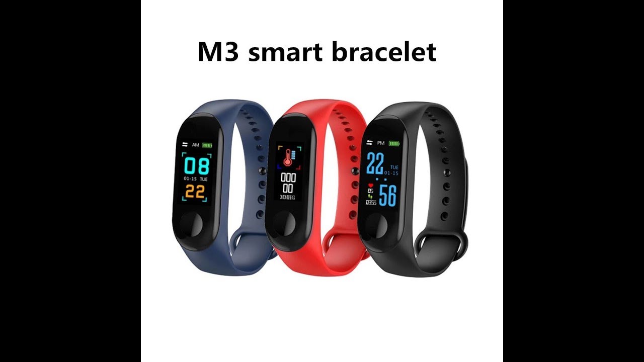 M3 bracelet connecté, à 4 €?!  déballage et test