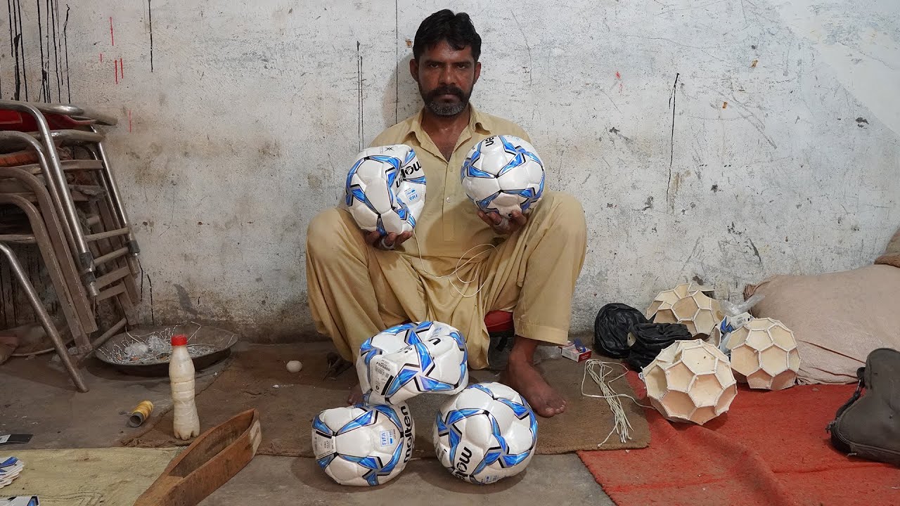 Amazing Technique of Making Football |Hand Stitched Footbal Making Process With Magnificent Effort