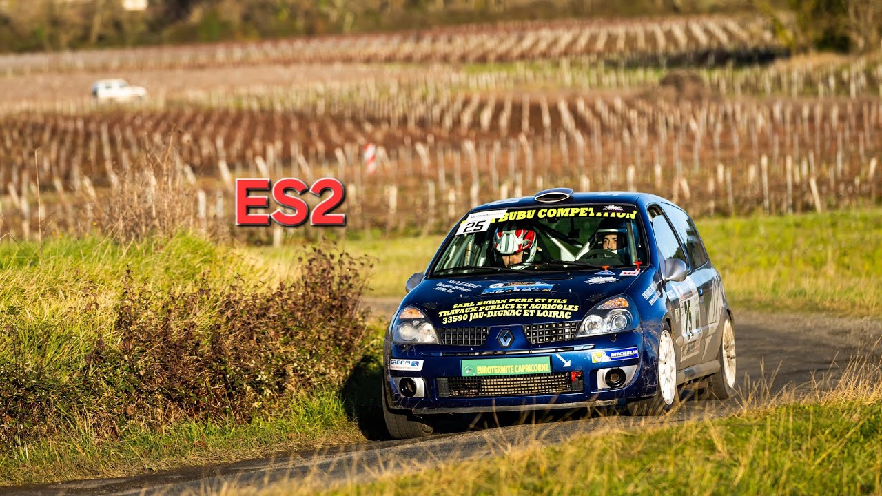 Rallye du Médoc 2024, caméra embarqué, Buran/Jeanneau
