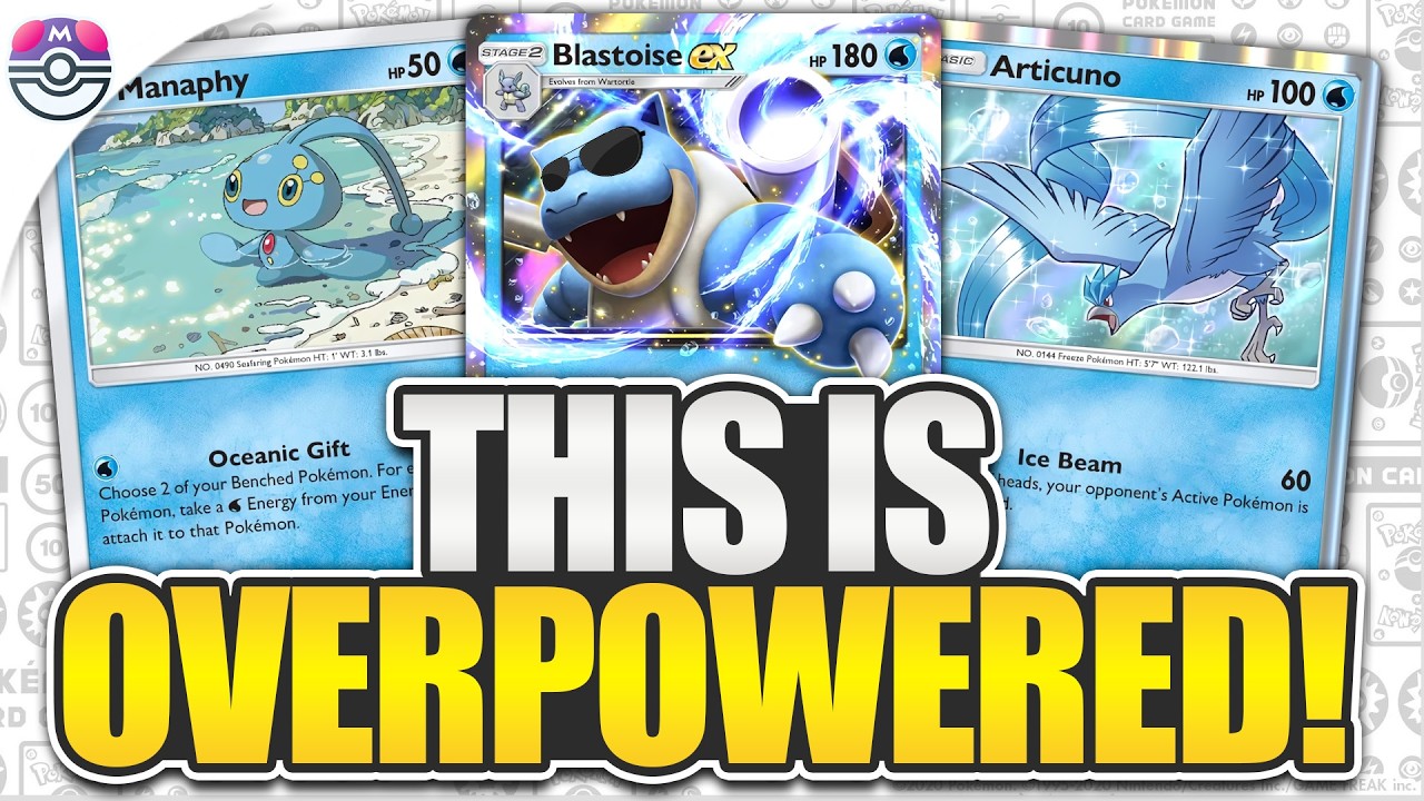 Blastoise EX is CRUSHING the Meta in Pokemon Pocket! 💦