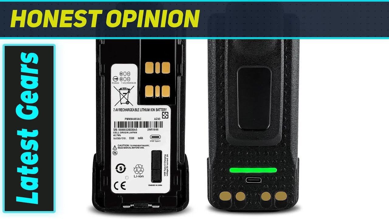 JINTION 7.4V 5500mAh Battery: The Ultimate Motorola Radio Upgrade?