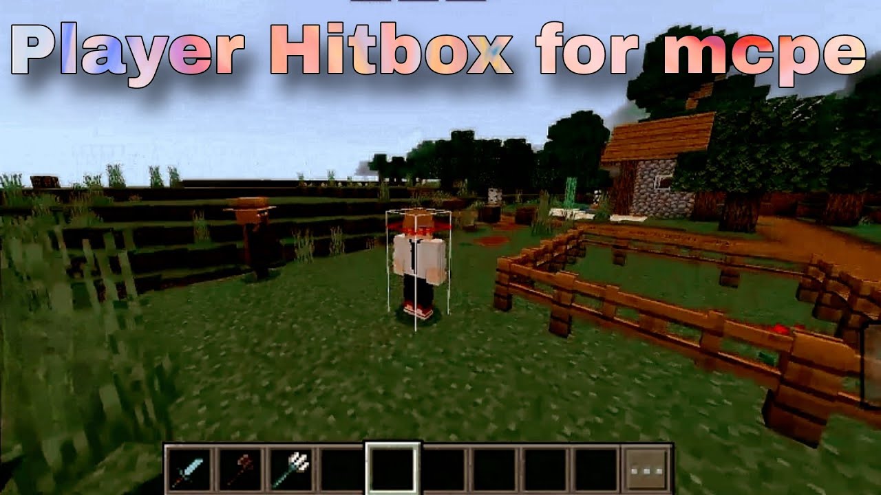 Player Hitbox for Minecraft pocket edition!