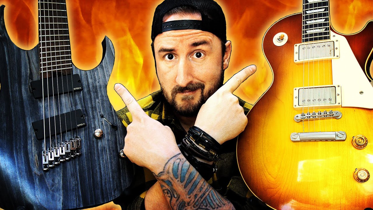 Do You Need METAL Guitars To Play METAL? Les Paul & Strat vs. Superstrat & Multiscale