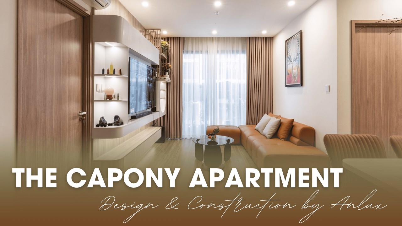 Thước Phim Thực Tế Căn Hộ THE CAPONY RESIDENCES - VINHOMES SMART CITY | Anlux Design