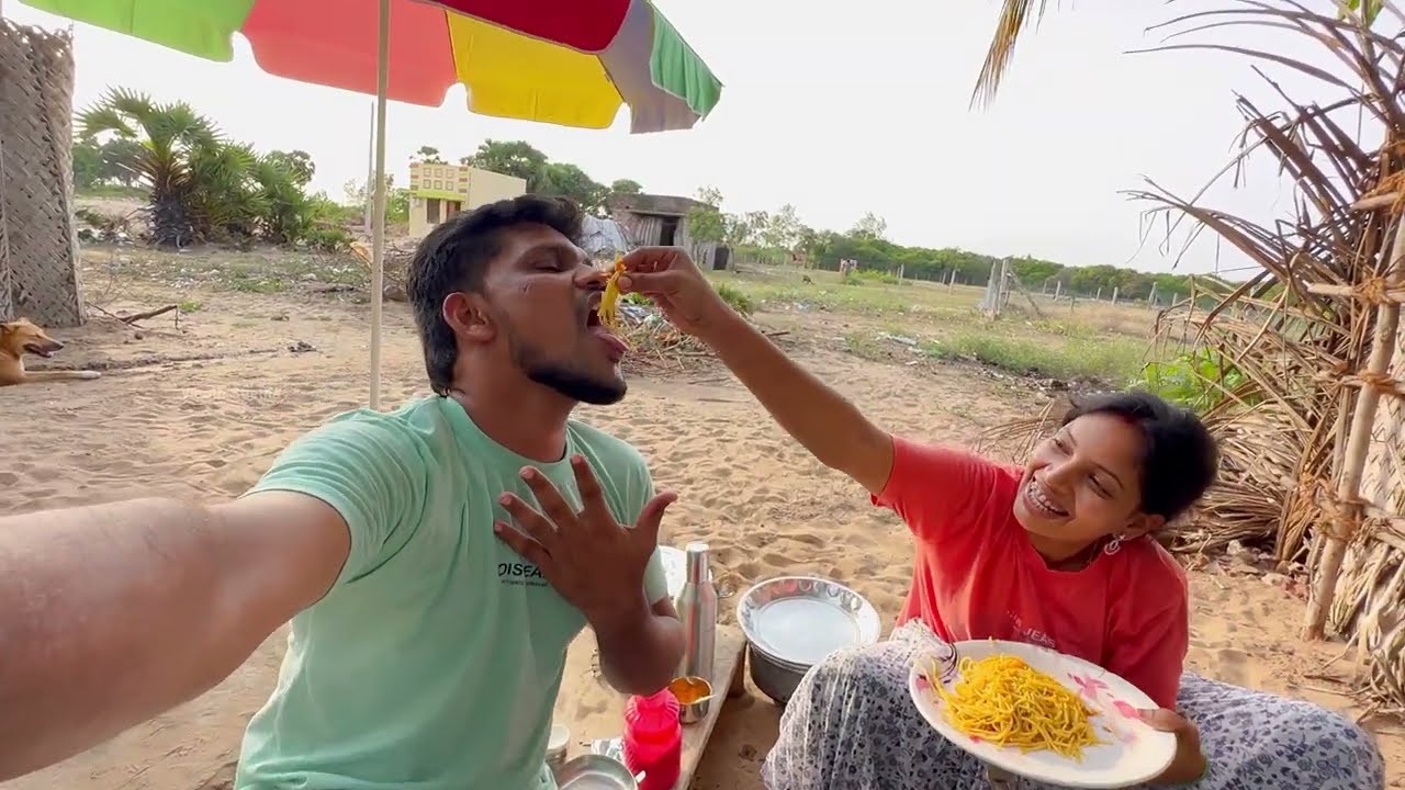 Vino ஆசைப்பட்டு கேட்ட Veg Noodles 1st time பண்ணி இருக்கேன் டா Vinoth Seetha