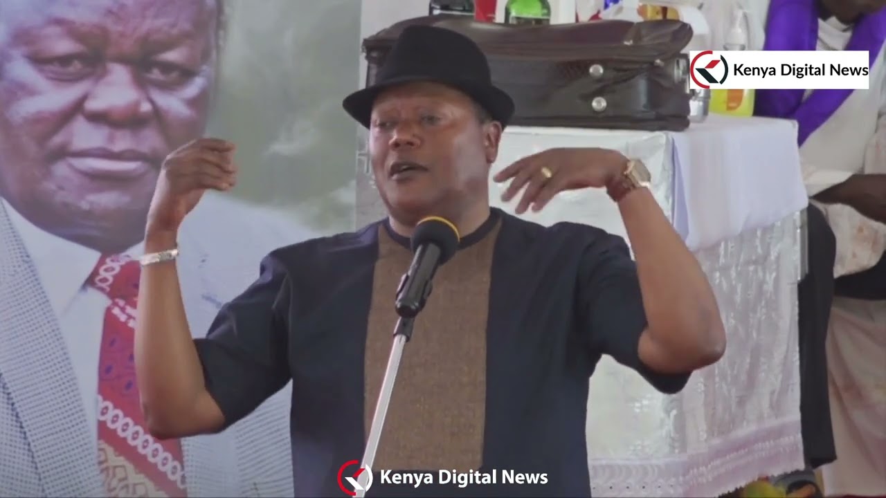 LISTEN TO BUDALANGI MP WANJALA'S SPEECH IN FRONT OF RAILA AFTER TELLING RUTO 'HAKUNA MAANDAMANO TENA
